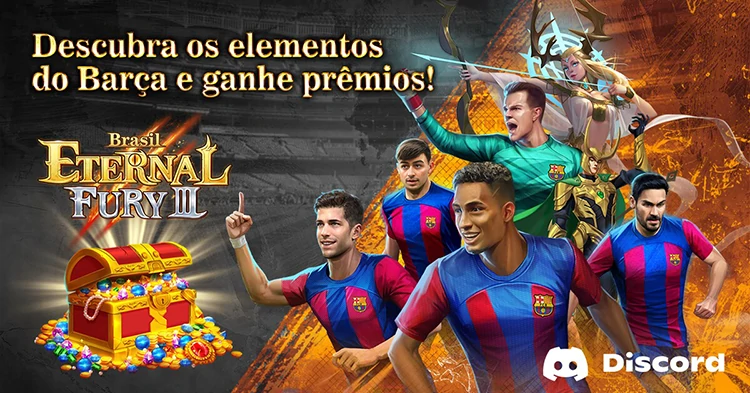 Descubra os elementos do FC Barcelona e ganhe prêmios!